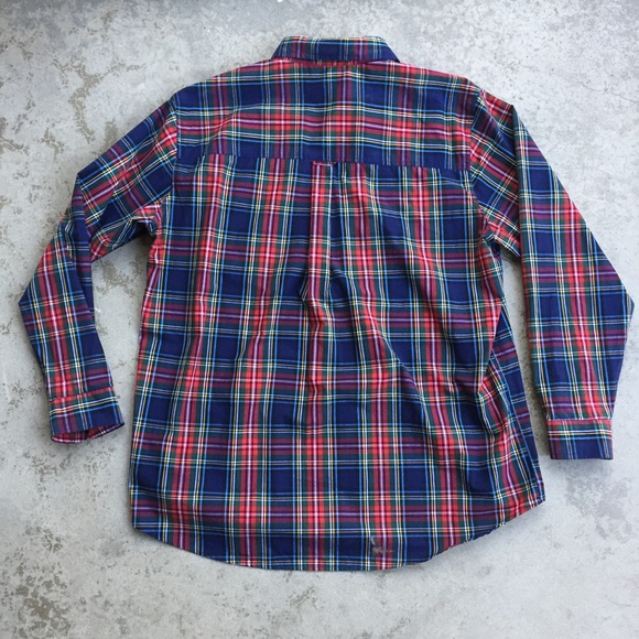 Chaps Men's Tartan Big Shirt - Picture 4 of 4